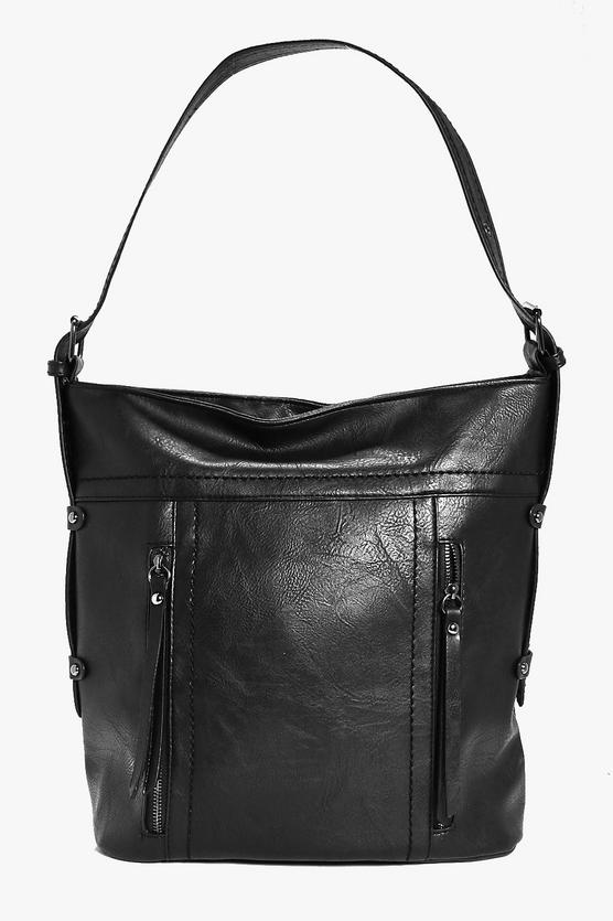 Leah Stud and Eyelet Detail Day Bag